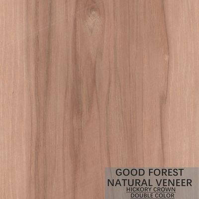 روکش چوب طبیعی Hickory دو رنگ محبوب کابینت روکش چوب FSC