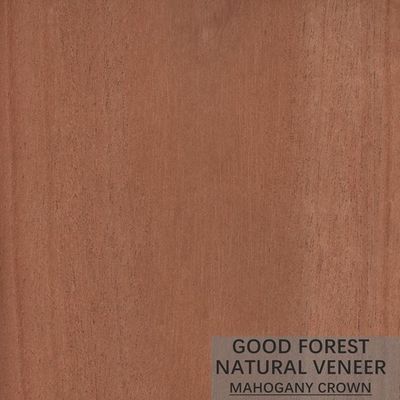 دانه برش سفارشی روکش چوب طبیعی Hardly Mahogany