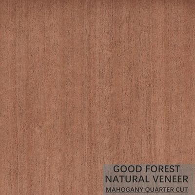 دانه برش سفارشی روکش چوب طبیعی Hardly Mahogany