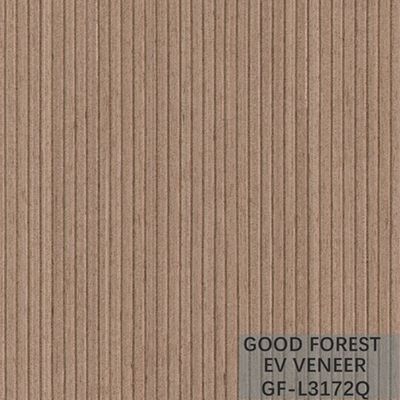 EV Veneer Zebra روکش چوبی مهندسی شده با رنگ طبیعی دانه مستقیم