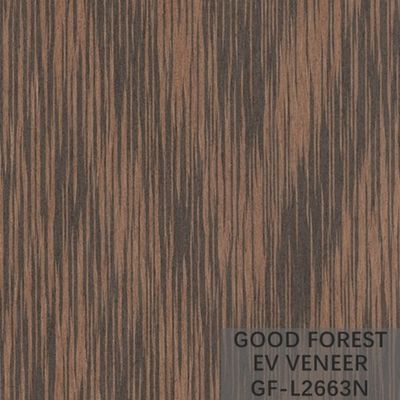 روکش چوب مهندسی شده Wenge بال مرغ روکش چوب 2500*640 میلی متر