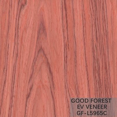 روکش چوب مهندسی شده قرمز سانتوس رز چوب سایز 2500*640 میلی متر