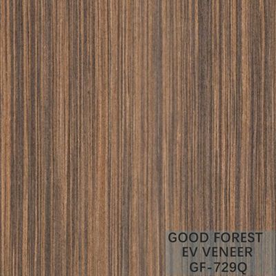 روکش مهندسی شده Wenge Lati Wood Top A/B درجه سفارشی