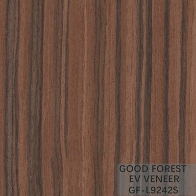 مهندسی شده سفارشی Padauk چوب روکش تزئینی بازسازی شده