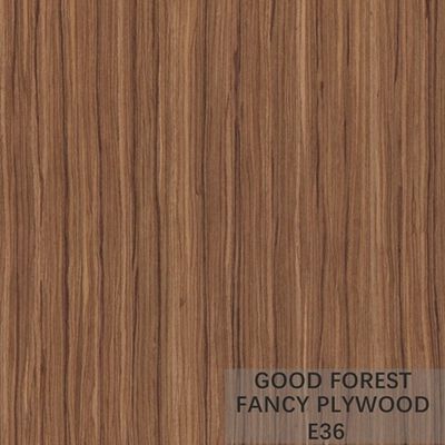 ورق های روکش فانتزی Rosewood Santos پشتیبانی تخته سه لا سفارشی