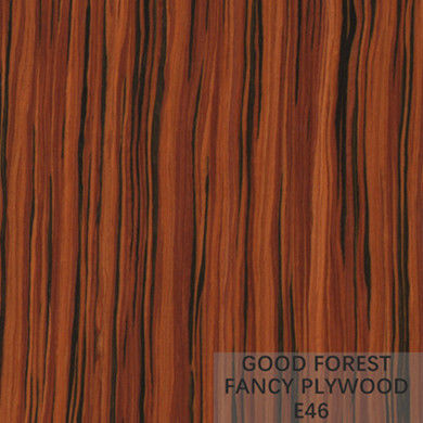 ورق های روکش فانتزی Rosewood Santos پشتیبانی تخته سه لا سفارشی