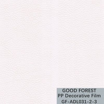 OEM Flattened PP Decorative Crack Grain سری خالص رنگ خالص