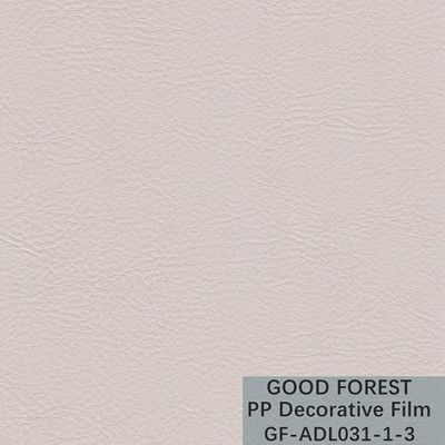 OEM Flattened PP Decorative Crack Grain سری خالص رنگ خالص