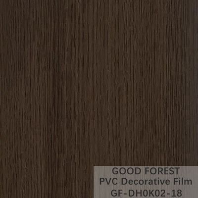 فیلم پی وی سی سیاه تزئینی دانه چوبی 1260mm - 1330mm عرض