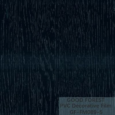 فیلم پی وی سی سیاه تزئینی دانه چوبی 1260mm - 1330mm عرض