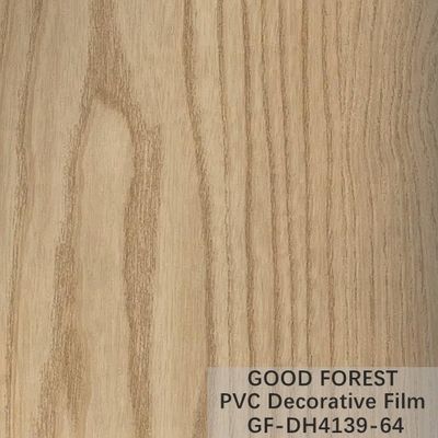 روان پذیری فیلم دکوراتیو PVC دانه چوبی مقاوم در برابر خش