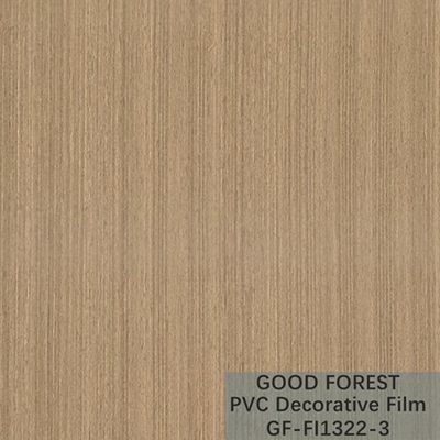 روان پذیری فیلم دکوراتیو PVC دانه چوبی مقاوم در برابر خش