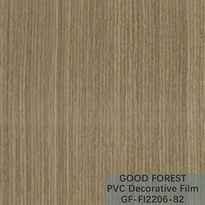 روان پذیری فیلم دکوراتیو PVC دانه چوبی مقاوم در برابر خش