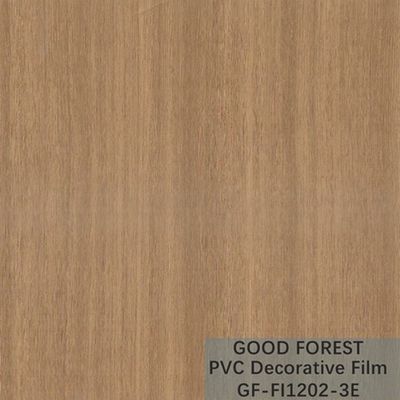 روان پذیری فیلم دکوراتیو PVC دانه چوبی مقاوم در برابر خش