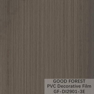 فیلم تزئینی PVC پارتیشن 0.25mm - 0.60mm ضخامت رنگ خاکستری تیره