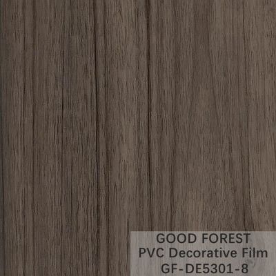 فیلم تزئینی PVC پارتیشن 0.25mm - 0.60mm ضخامت رنگ خاکستری تیره