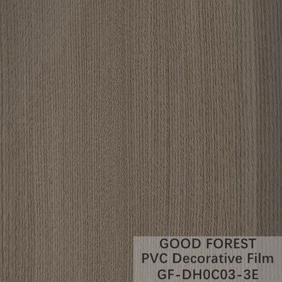 فیلم تزئینی PVC پارتیشن 0.25mm - 0.60mm ضخامت رنگ خاکستری تیره