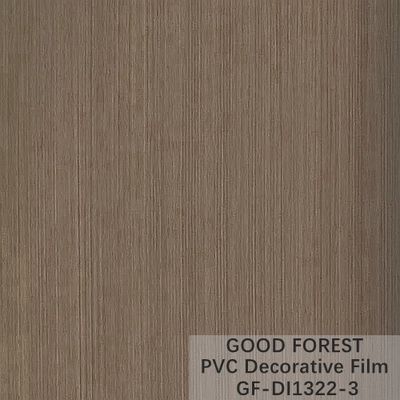 فیلم تزئینی PVC پارتیشن 0.25mm - 0.60mm ضخامت رنگ خاکستری تیره