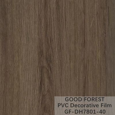 فیلم تزئینی PVC پارتیشن 0.25mm - 0.60mm ضخامت رنگ خاکستری تیره
