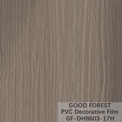 فیلم تزئینی PVC پارتیشن 0.25mm - 0.60mm ضخامت رنگ خاکستری تیره