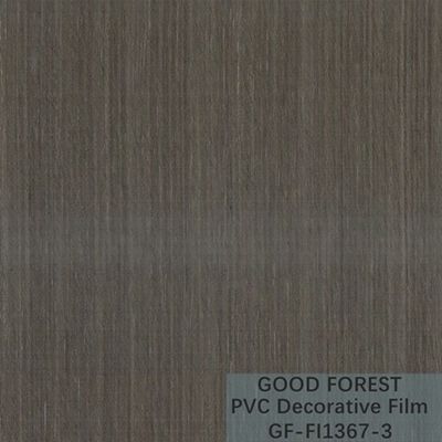 فیلم تزئینی PVC پارتیشن 0.25mm - 0.60mm ضخامت رنگ خاکستری تیره