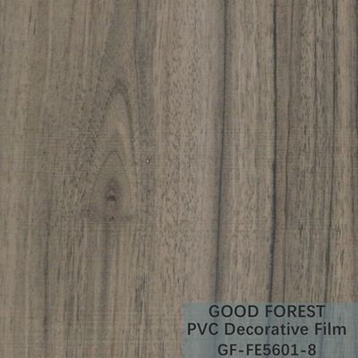فیلم تزئینی PVC پارتیشن 0.25mm - 0.60mm ضخامت رنگ خاکستری تیره