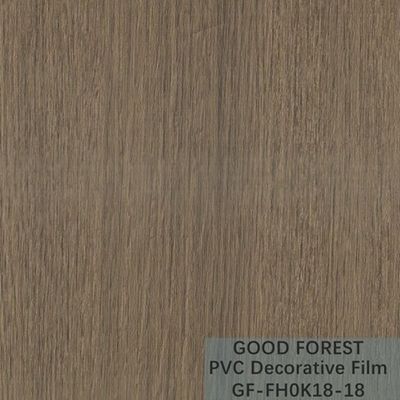 فیلم تزئینی PVC پارتیشن 0.25mm - 0.60mm ضخامت رنگ خاکستری تیره