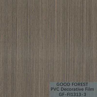فیلم تزئینی PVC پارتیشن 0.25mm - 0.60mm ضخامت رنگ خاکستری تیره