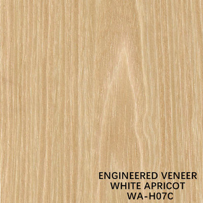 هتل Recon Wood Veneer White Apricot H07C Flat Cut Length 3100mm