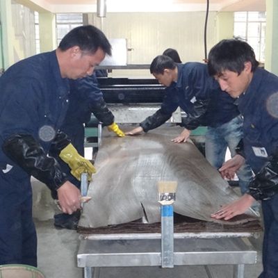 فانتزی چوب فنیر چینی خاکستری ساخته شده توسط انسان طول 3100mm می تواند سفارشی برای تزئینات چین می سازد