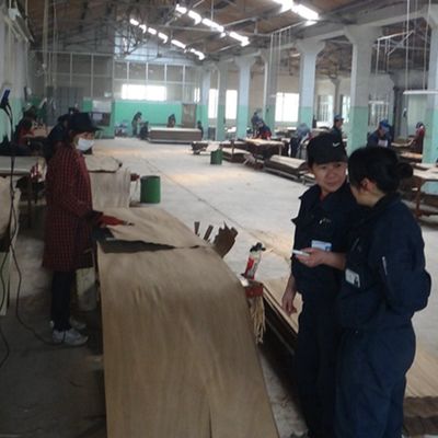 فانتزی Black Pearl Wood Veneer BP-X2003 ((N) طراحی جدید 3100mm طول برای پوست درب چوبی