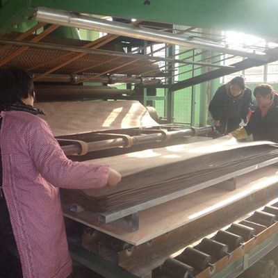 روکش چوبی مهندسی شده تخته سنگ گردویی H8536 دانه ریز مستقیم رنگ خاکستری تیره برای تزئین سایز بلند 3100 میلی متر