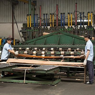 روکش چوب صنوبر طبیعی آمریکایی برش دو رنگ برای تزئین