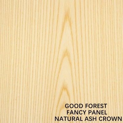 با چهره چوبی طبیعی Ash Crown Wood Veneer E0/E1 پلائیوود فانتزی / Mdf / Chipboard