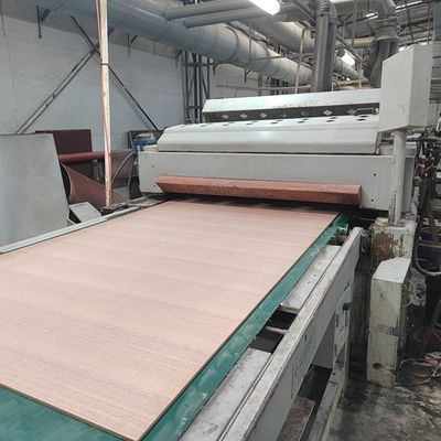 پانل های تزئینی مستقیم با روکش چوب طبیعی سنجد با رنگ تخته خرده چوب Mdf رایگان برای مبلمان