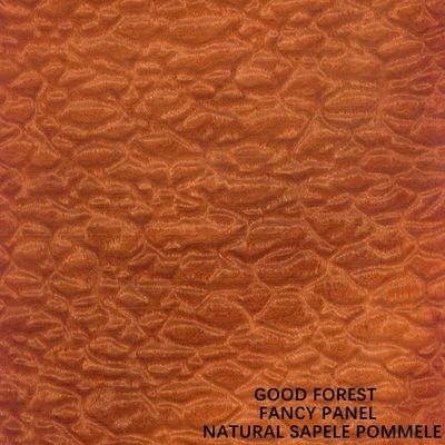 درجه E1 / E0 / P1 / P2 روکش طبیعی Sapele Pommele 2745mm طول برای هتل