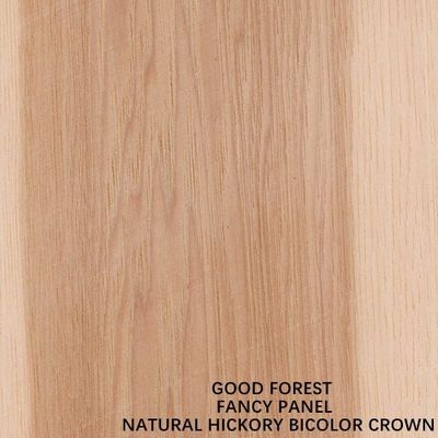 پانل های روکش تخته ذرات بر پایه ام دی اف بر پایه تاج دو رنگ فانتزی Hickory Bicolor Crown Grain 2440x1220mm