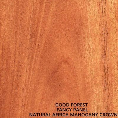 اندازه استاندارد 2440*1220mm برای کابینت درب FSC روکش چوب ماهون طبیعی آفریقا
