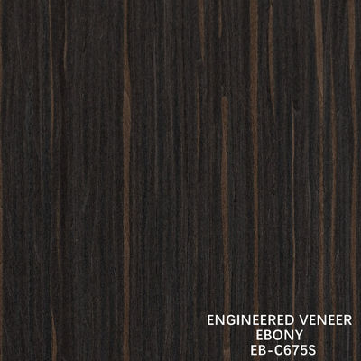 فنیر چوب مهندسی رنگ ابونی مستقیم برای پلائیوود فانتزی 640-1220mm عرض اسپیس