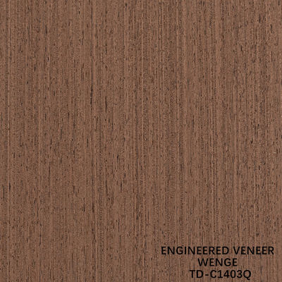 برش چوبی فرنیر مهندسی شده Wenge Quarter Grain قیمت خوب برای دکوراسیون هتل 3200mm TD-678Q/1403Q/2238Q
