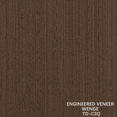 Recon Wenge -5001Q / 5003Q / 3Q فنیر چوبی ضخامت خط نازک 0.15-1.8mm Fleeced Back برای درب های داخلی و پنجره ها