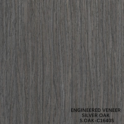فانتزی مهندسی چوب فنیر از نقره بلوط ربع برش برای درب و کابینت صورت طول کشیده اندازه 3100mm SOAK-197S/495Q/1326S/1579S/1640S