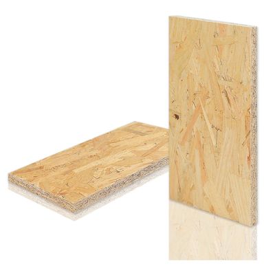 Radiata Pine Oriented Strand Board Osb4 2440*1220*18mm می تواند برای دیوارهای بیرونی و سقف طراحی شده باشد