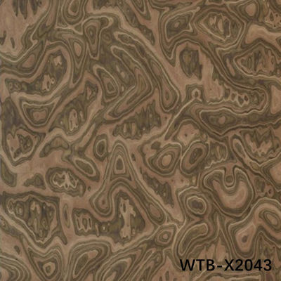 ورنیر چوبی سیاه گردو برل WTB-X2043 0.15-0.55mm برای تخته های تزئینی داخلی