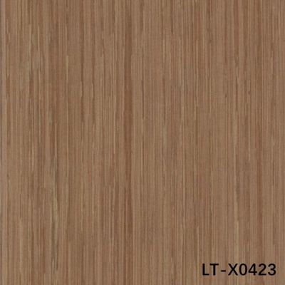 فنیر چوبی بازسازی شده قطعه صاف خاکستری لاتی برش 0.15-0.55mm ضخامت اندازه استاندارد 2 * 8 اینچ برای پوست درب