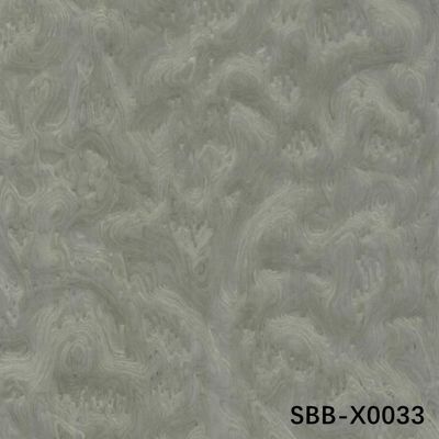فنیر چوبی بازسازی شده 2850mm اندازه طولی از چوب Burl برای درب های داخلی WTB-X6008