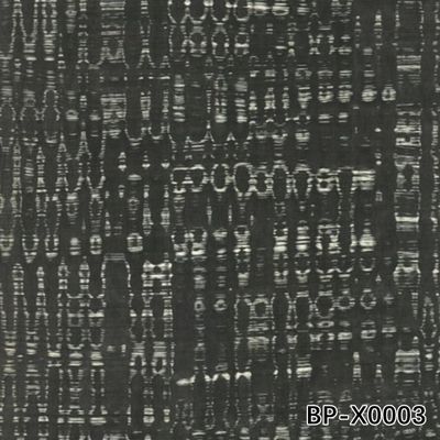 روکش چوب مصنوعی مروارید سیاه رنگ تیره BP-X0003 برای روکش درب های داخلی 0.15-0.55 میلی متر