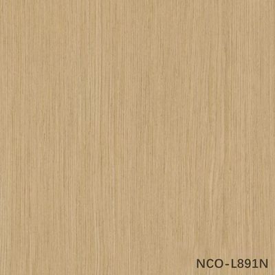 طرح جدید ورق روکش چوب مهندسی شده بلوط چینی NCO-L891N/L268N با ضخامت 0.3 میلی‌متر و پشت‌فلیس برای نمای کابینت