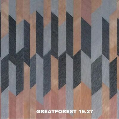 طرح هنری پارکت چوب فنیر کلاژ تقارن شکل هندسی رنگارنگ نقاشی چوبی 0.55 میلی متر