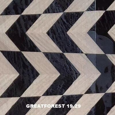 پارکت هنری چوبی فنیر دست ساز سبک مدرن مینیمالیستی سفارشی سازی هنری برای داخلی ماشین